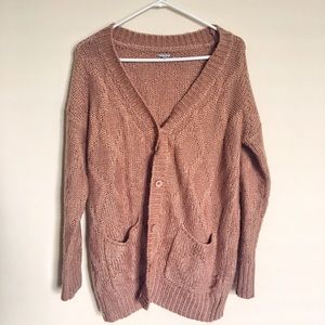 Long Knit Charlotte Russe Cardigan